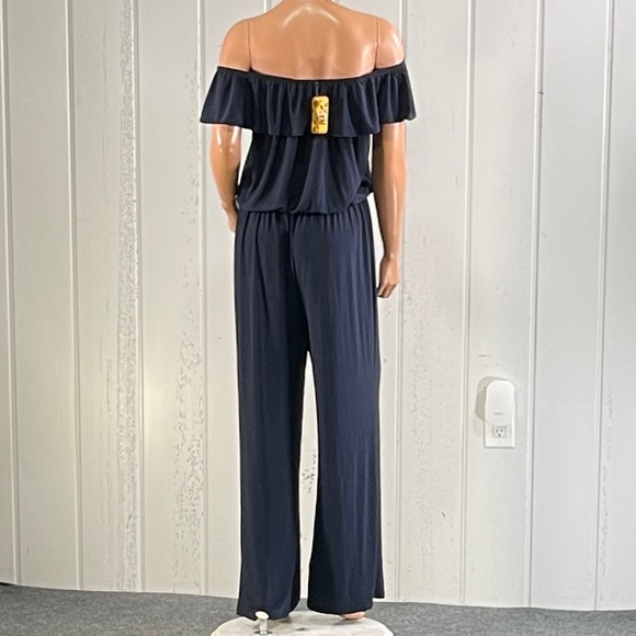 *Hybrid & Company Women's Off the Shoulder Jumpsuit Sz XL - Picture 12 of 16